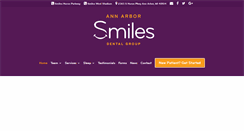 Desktop Screenshot of annarborsmiles.com